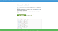 Desktop Screenshot of debeselis.net